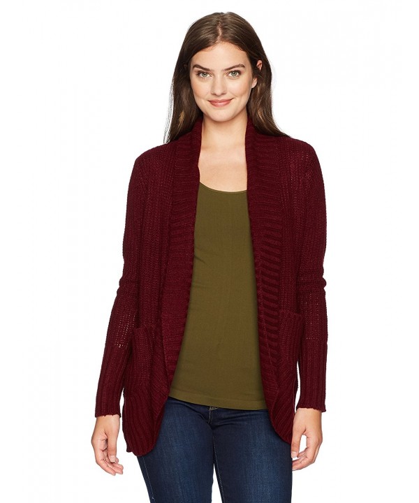 Jason Maxwell Womens Turnback Cardigan