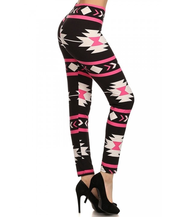 Love Tribal Geometric Pattern Leggings