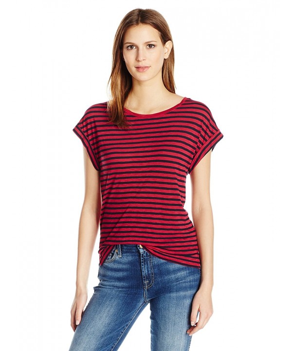 Splendid Womens French Stripe Beet