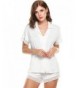 Ekouaer Womens Comfy White X Large