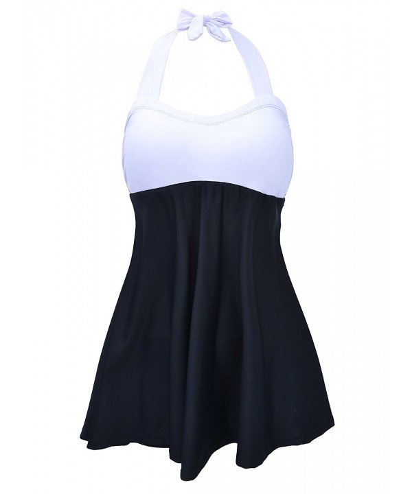 plus size swim dress long