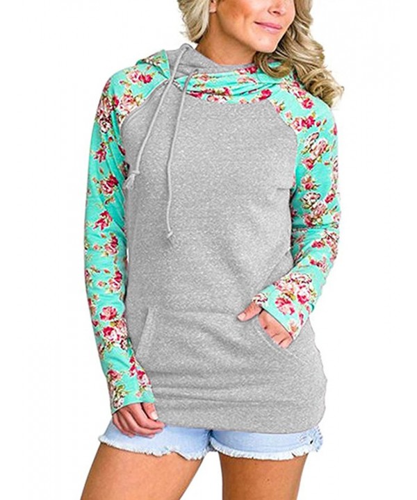VIEWIM Womens Printed Pullover Sweatshirts