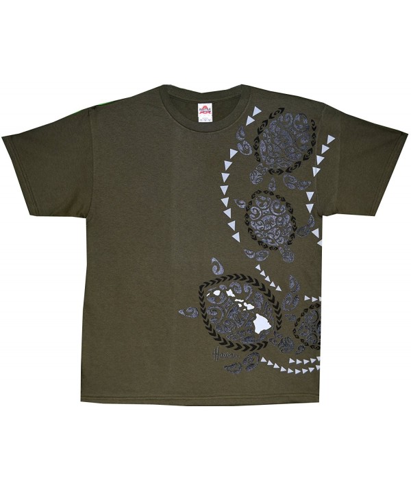 Kauai Imprint Pre Shrunk T shirt Military