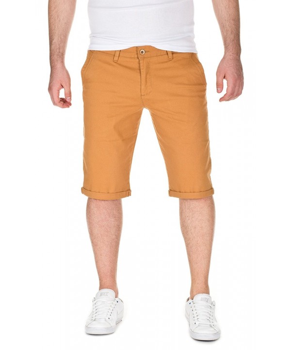 WOTEGA Summer Chino Shorts mustard