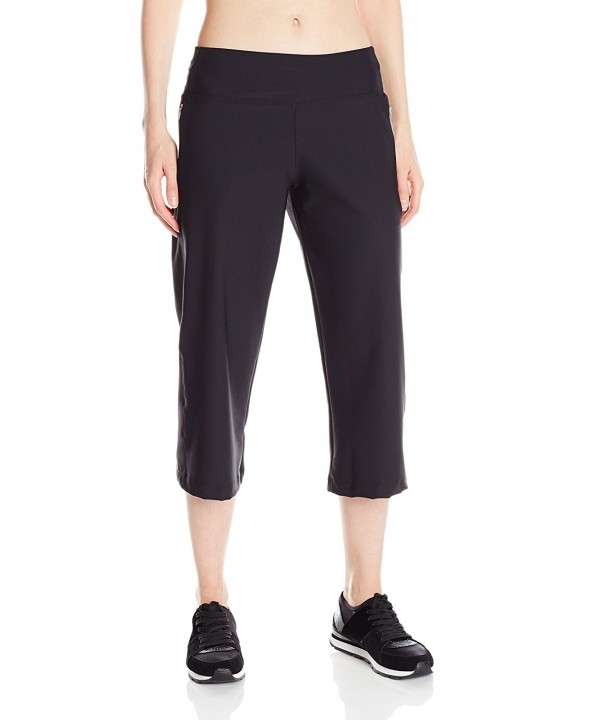 Women's Everyday Capri Pant - Black - CD11DUB3LW7