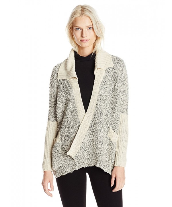 RD Style Textured Cardigan Sweater