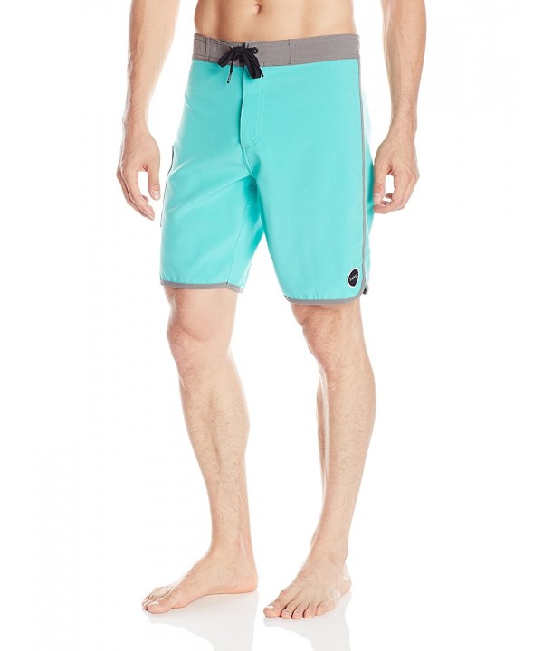 Mens Sandtrap Boardshorts - Cyan - CY11DJ7E63Z