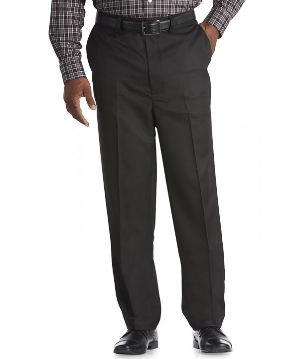 Oak Hill Flat Front Microfiber Pants