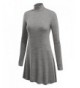 Womens Turtleneck Sweater Various Heather_Grey