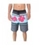 Burnside Mosaic Flower Stretch Boardshort