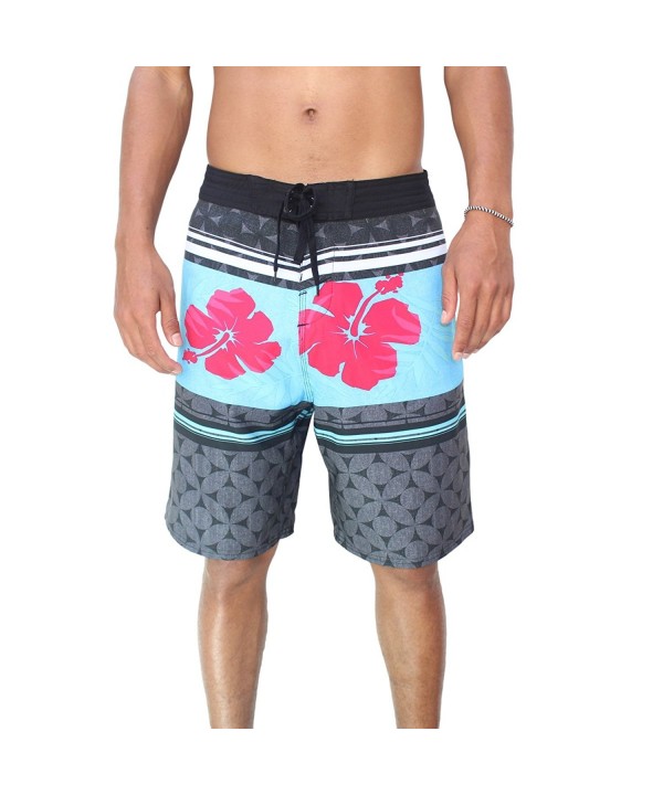 Burnside Mosaic Flower Stretch Boardshort