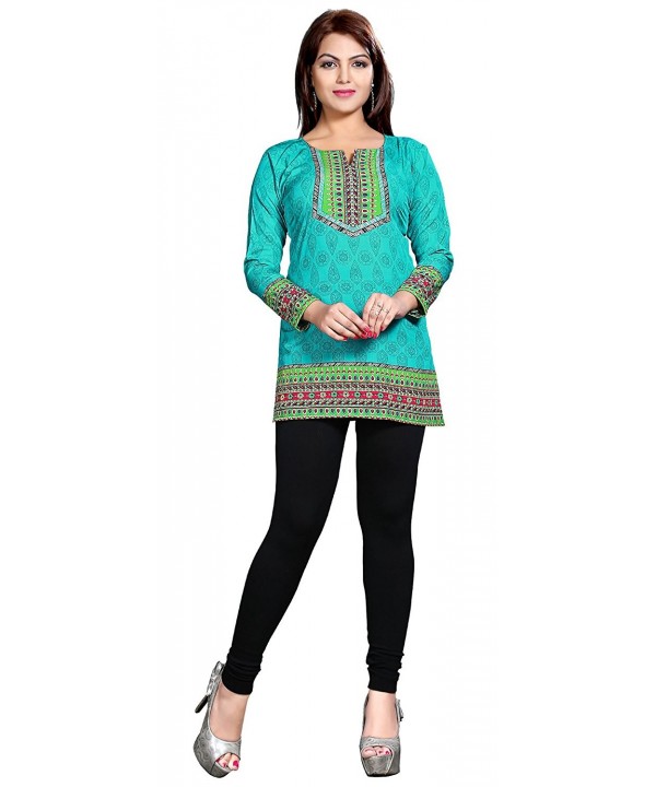 Indian Printed Womens Blouse Clothes