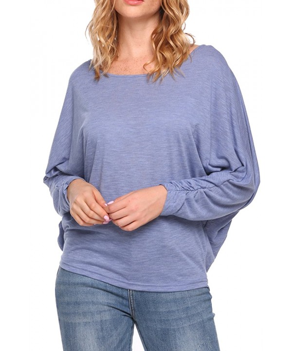 Unibelle Womens Batwing Pullover Blouses