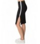 Womens Stretch Ponte Pencil Contrast