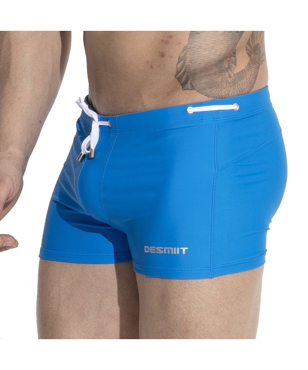 Mens Swim Trunks Swimwear Short Compression Swimsuit with Removable Pad ...