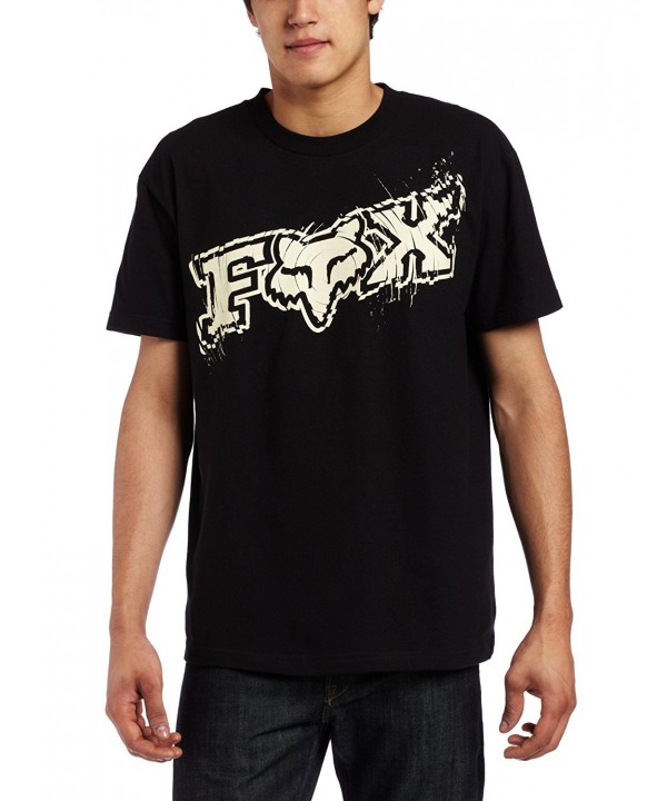 Fox Quake T Shirt Black Medium