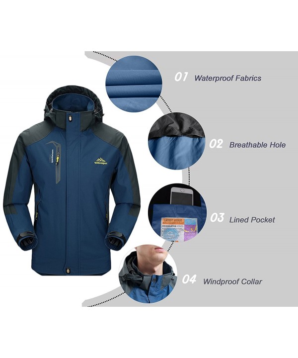 Jacket Diamond Candy lightweight Waterproof Blue