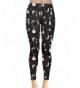 CowCow Pattern Design Leggings Black L