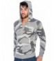 Crowns Mens Hooded Sweater Essentials Gray 2XL