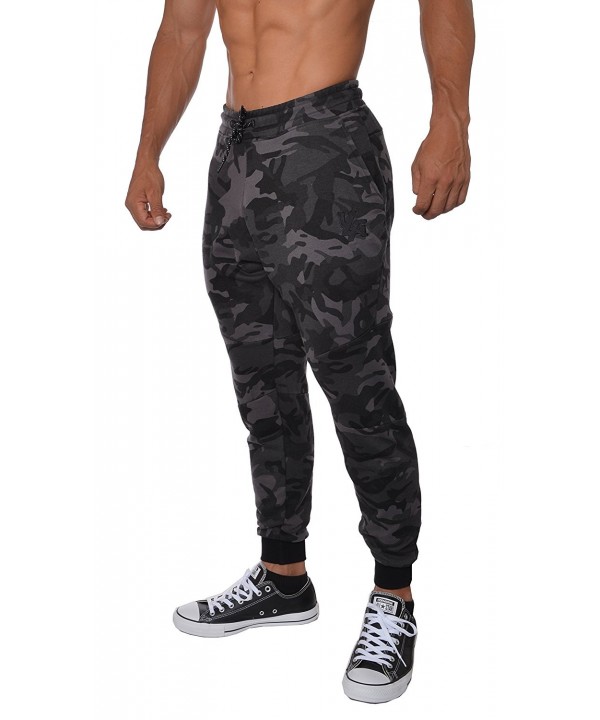 YoungLA French Cotton Sweatpants Camouflage