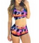 Sporty Pieces Tankini Bathing Romantic