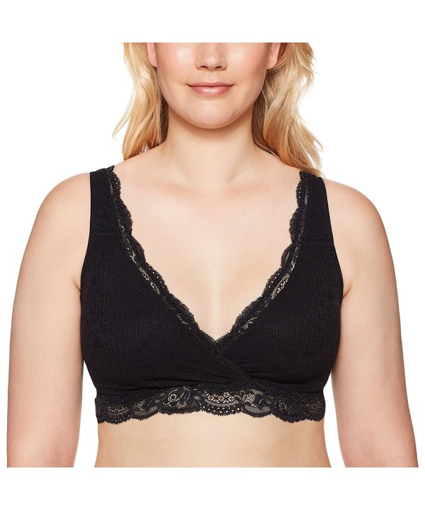 Arabella Womens Supportive Bralette Black