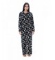 Womens Pajama Fleece Drawstring Waistband