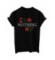 BLACKMYTH Summer NOTHING Graphic T shirt