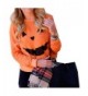 Yiluweinir Halloween Pumpkin Sweatshirt Pullover