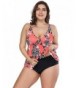 JOYMODE Layered Tankini Swimwear Swimsuit