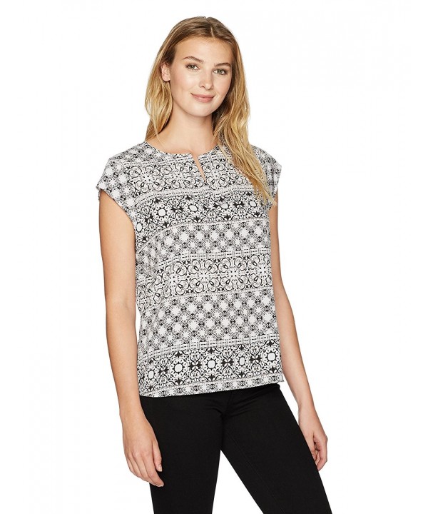 Ivanka Trump Womens Woven Sleeve