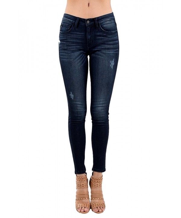 Womens Rise Skinny Jeans KC8261D