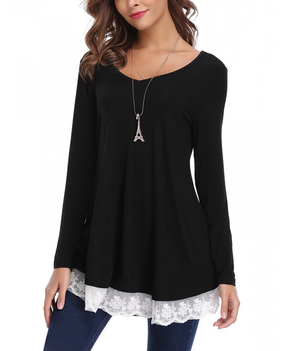 iClosam Womens V Neck Sleeve Blouse