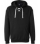 Black Hockey Hood Sweatshirt Polyester