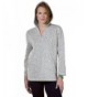 PajamaJeans Womens Sweatshirt Heather Granite