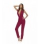 Whoinshop Womens Jumpsuit Stretch Bodycon