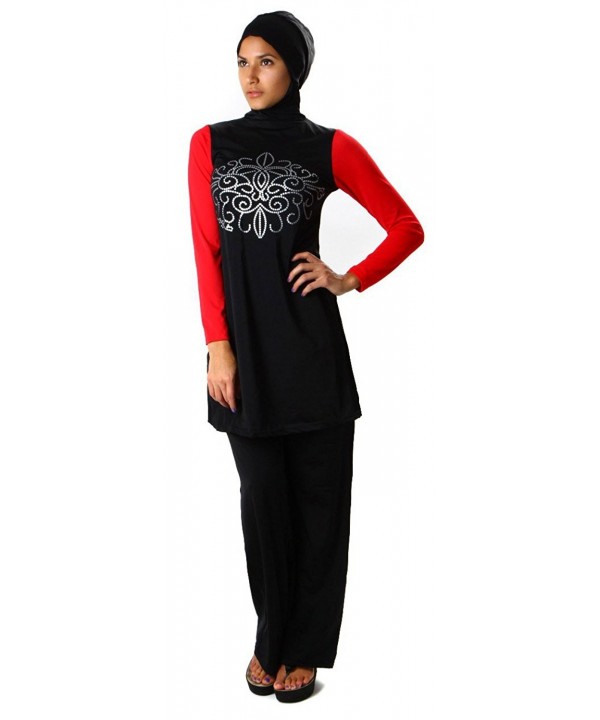 YEESAM Hijab Detachable Muslim Swimwear