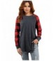 XINGONGCHENG Womens Striped Sleeve Casual