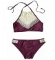 Pxmoda Womens Padded Swimsuit Burgundy