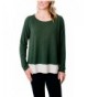 Kersh Ladies Boatneck PulloverTop X Large