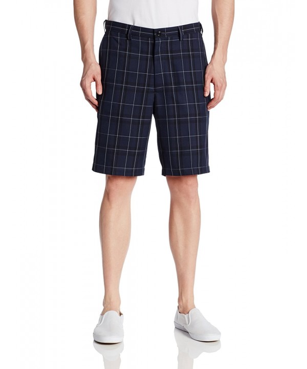 Haggar Expandable Waistband Fancy Plaid