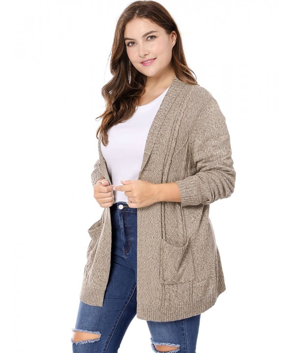 Agnes Orinda Womens Sweater Cardigan