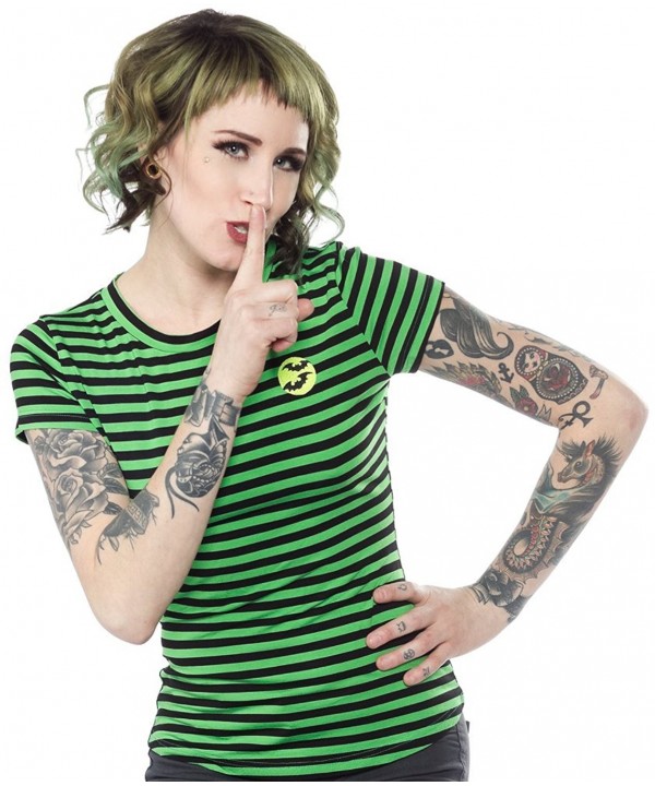 Sourpuss Batty Crew Neck Top