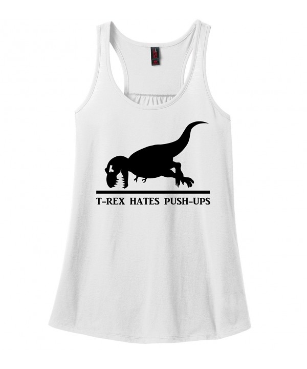 Comical Shirt Pushups Dinosaur Workout