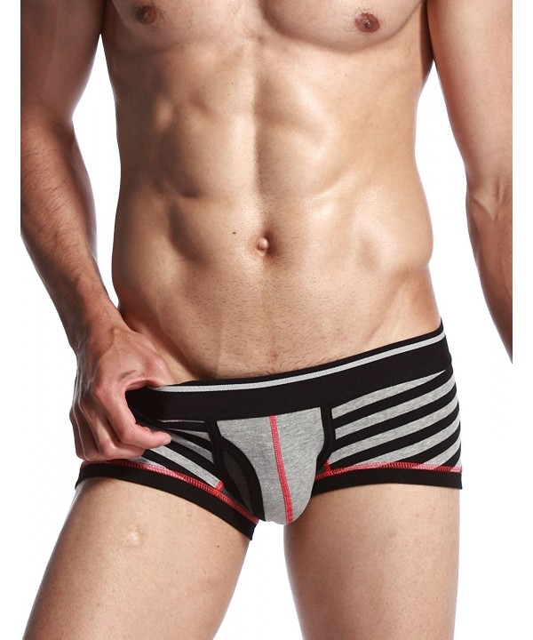 SEOBEAN Low Rise Trunk Stripe Underwear