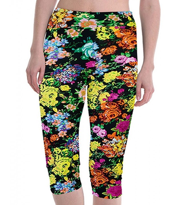 Womens Workout Leggings Stretch Colorful