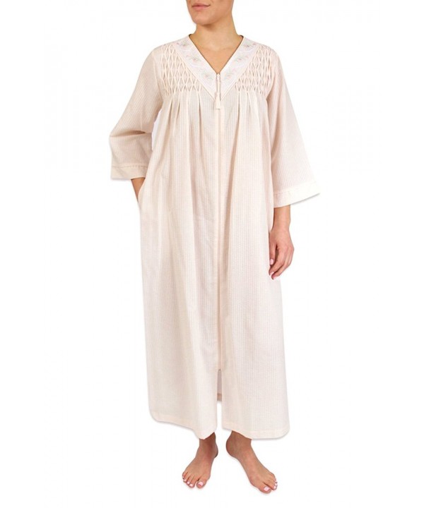 Heavenly Bodies Seersucker Coverup Lightweight