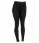 Yelete Womens Pocket Jeggings L XL Black