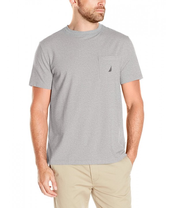 Nautica Sleeve Pocket T Shirt Heather