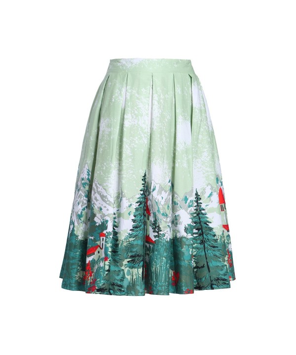 Taiduosheng Holiday Christmas Pleated Vintage